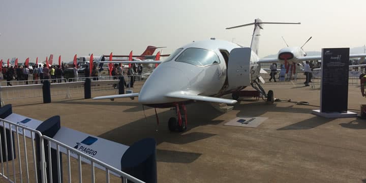 Zhuhai (China) Piaggio Aerospace is present at Airshow China (Guangdong)