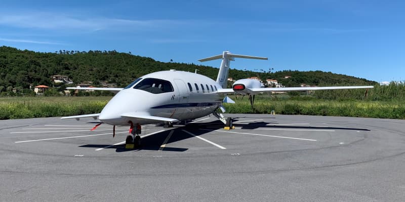 Piaggio Aerospace: the first retrofitted P.180 delivered to the Italian Air Force